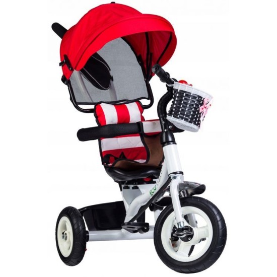 Vaikiškas triratukas Ecotoys Red/White