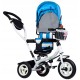 Vaikiškas triratukas Ecotoys Blue/White