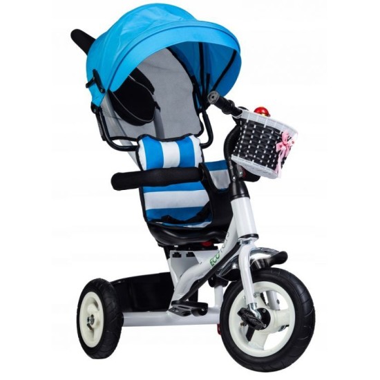 Vaikiškas triratukas Ecotoys Blue/White