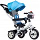Vaikiškas triratukas Ecotoys Blue/White