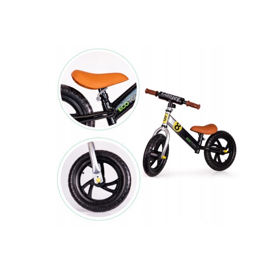Balansinis dviratukas juodas ECOTOYS