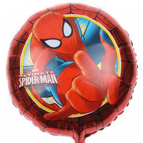 Folinis balionas "Spider Man", 45 cm.