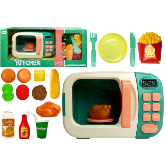 Vaikiška mikrobangų krosnelė  su garsais ir šviesa "KITCHEN"