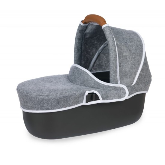 Lėlių vežimėlis su lopšiu Smoby Maxi - Cosi Quinny 3 in 1 Grey