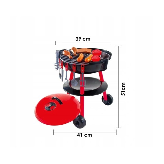 Lauko grilius - Barbeque su priedais 32 vnt.