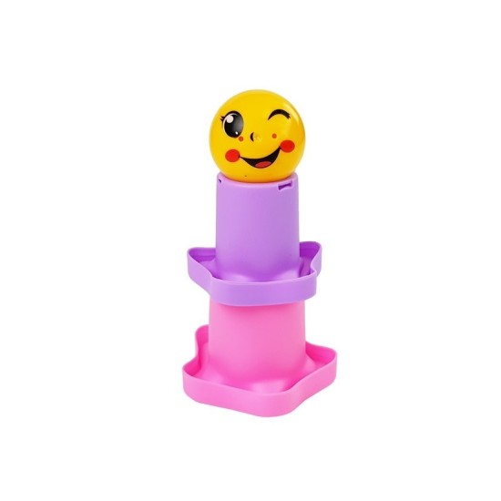 Puodeliai dėlionė Piramidė - Smile