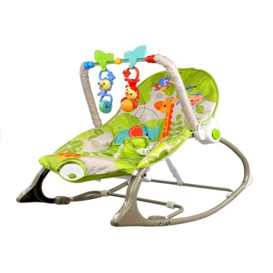 Gultukas -Vibro Kėdutė IBABY 3*1 Green