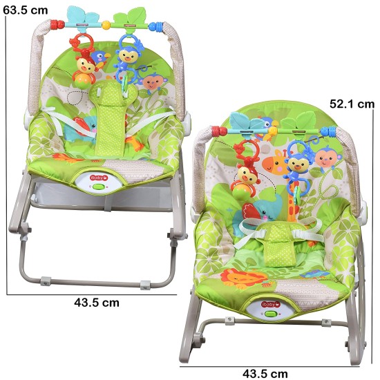 Gultukas -Vibro Kėdutė IBABY 3*1 Green