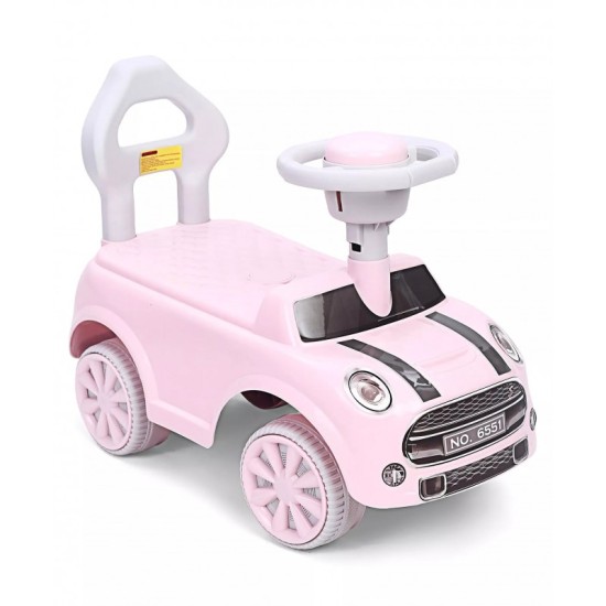 Mašinėlė - stumdukas „MINI COOPER“ Rose