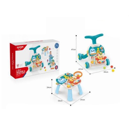 Stumdukas – Lavinimo staliukas 2*1 Crab blue