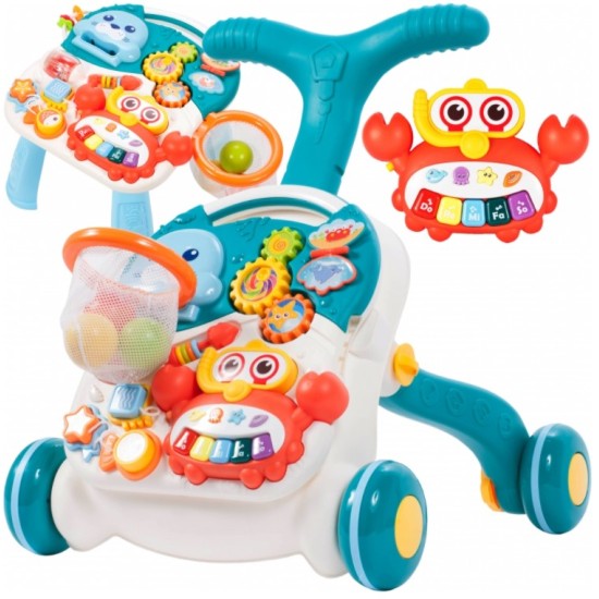 Stumdukas – Lavinimo staliukas 2*1 Crab blue