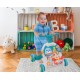 Stumdukas – Lavinimo staliukas 2*1 Crab blue