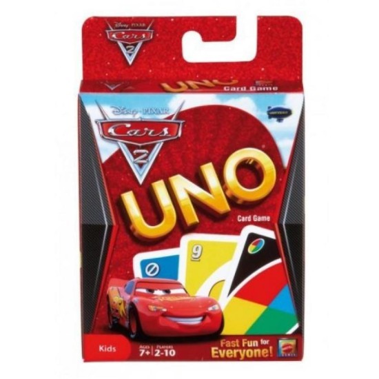 Kortų žaidimas UNO Cars2