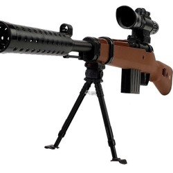 Žaislinis Snaiperio šautuvas S-98K su vandens šoviniais 75 cm.