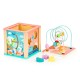 Ergoterapinis medinis lavinamasis kubas - labirintas ECO TOYS DINO 5in1 