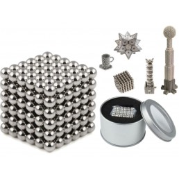 Magnetiniai rutuliukai 216 vnt. 3mm. "Žalia"