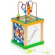 Ergoterapinis medinis lavinamasis kubas - labirintas ECO TOYS 5in1 