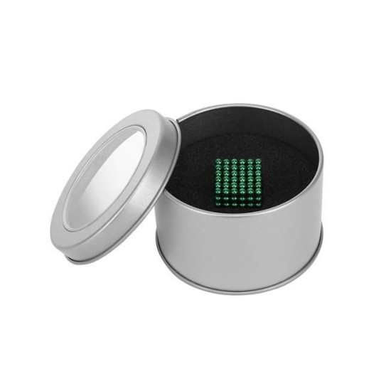 Magnetiniai rutuliukai 216 vnt. 5mm. "Žalia"
