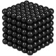 Magnetiniai rutuliukai 216 vnt. 5mm. "Juoda"