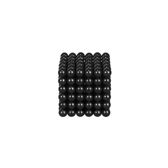 Magnetiniai rutuliukai 216 vnt. 5mm. "Juoda"
