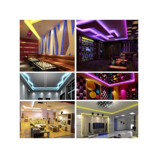 RGB Juosta 5 metrų 300 vnt. LED