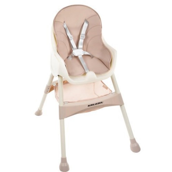 Maitinimo kėdutė Kruzzel 3in1 Rožinė