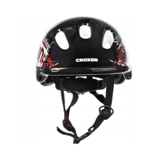 Vaikiškas šalmas Croxer Street Red S (52-54cm)