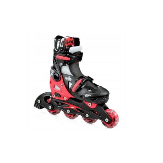 Riedučiai 3in1 Raven Singer Black/Red 37-40