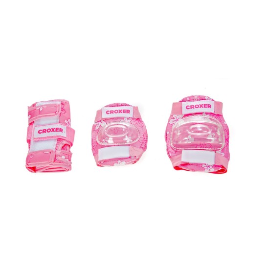Apsaugų rinkinys Croxer Fibre Pink (PW-308) M