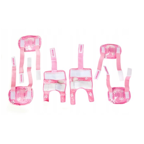 Apsaugų rinkinys Croxer Fibre Pink (PW-308) M