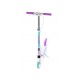 Aliuminis paspirtukas RAVEN PASTELLE PRO su dideliais 20 cm. ratais Handbrake and front suspension