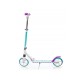 Aliuminis paspirtukas RAVEN PASTELLE PRO su dideliais 20 cm. ratais Handbrake and front suspension