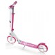 Aliuminis paspirtukas RAVEN LAURA su dideliais 20 cm. ratais Handbrake