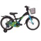 Dviratis 4KIDS Blaze 16" (juoda/mėlyna)