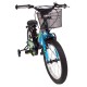Dviratis 4KIDS Blaze 16" (juoda/mėlyna)