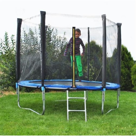 Batutas 6" 183 cm skersmens, su apsauginiu tinkleliu ir kopėčiomis
