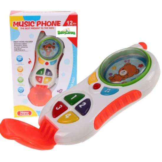 Žaislinis muzikinis telefonas Smartphone