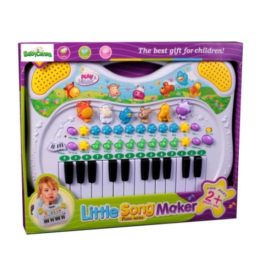 Lavinamasis Muzikinis Pianinas Su Gyvūnais 
