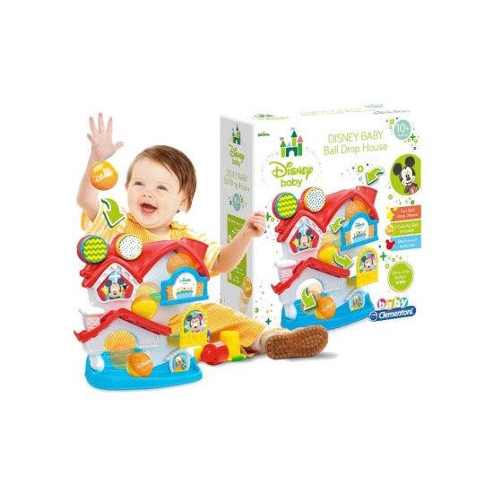 Kamuoliukų trasa Baby Clementoni Disney Mickey House