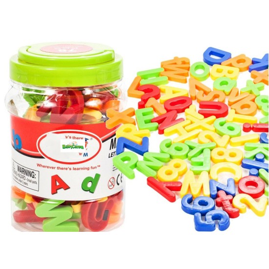 Magnetiniai skaičiai ir raidės 78 elementai