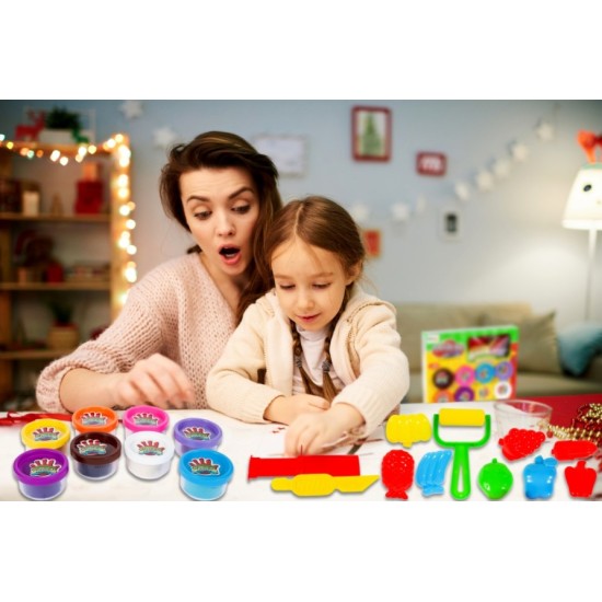 Plastilino rinkinys  8 vnt. su priedais