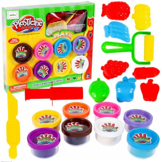 Plastilino rinkinys  8 vnt. su priedais