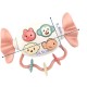 Muzikinis barškutis BABY RATTLE ROSE