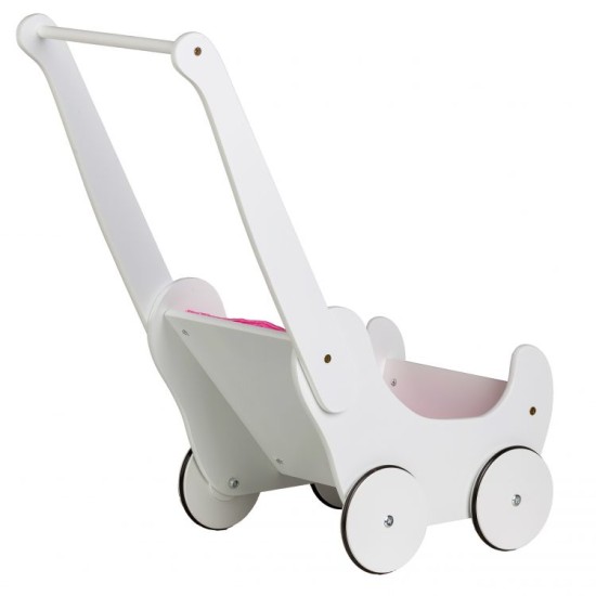Medinis lėlių vežimėlis Ecotoys