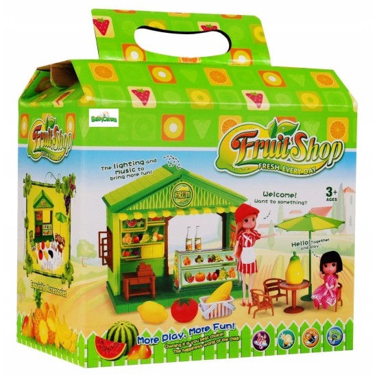 Lėlių parduotuvė "Fruit shop"