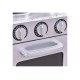 Daugiafunkcinė moderni medinė virtuvėlė Silver Kitchen