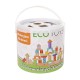Lavinamosios medinės kaladėlės 50 vnt. Eco toys