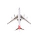 Lėktuvo Airbus modelis su šviesa ir garsu