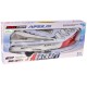 Lėktuvo Airbus modelis su šviesa ir garsu