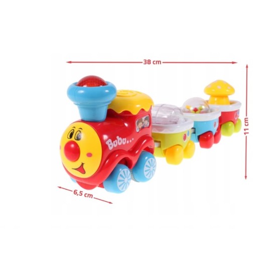 Traukinukas Bu-bu 38cm.